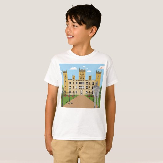 kasteel t-shirt (Voorkant volledig)