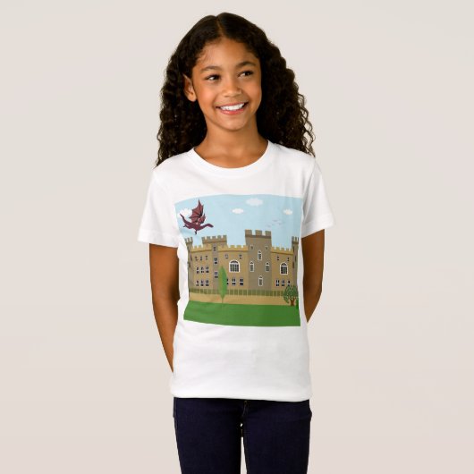 kasteel t-shirt (Voorkant volledig)