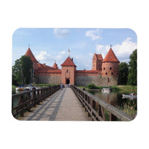 Kasteel Trakai — LITOUWEN — Magneet