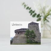 kasteel-vaduz briefkaart (Staand voorkant)
