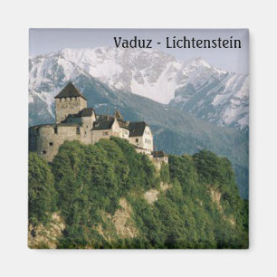 Kasteel Vaduz - Liechtenstein Magneet