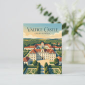 Kasteel Valtice Tsjechië Briefkaart (Staand voorkant)