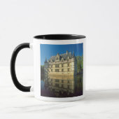 Kasteel van Azay-le-Rideau, Indre-et-Loire, Mok (Links)