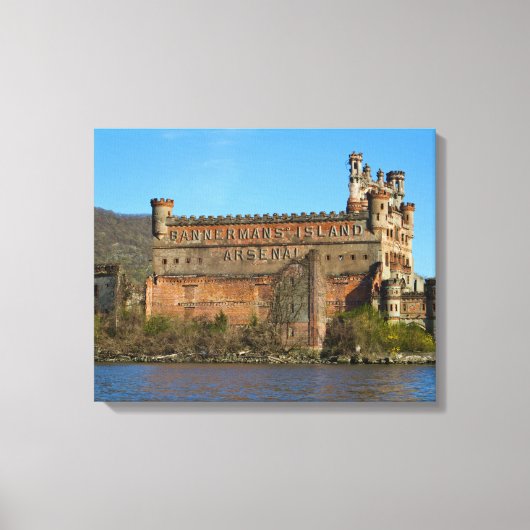 Kasteel van Bannerman Canvas Afdruk (Voorkant)