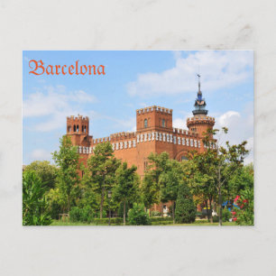 Kasteel van Barcelona Briefkaart