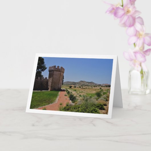 Kasteel van Benisanó, Valencia, Spanje, Spaans Kaart (Orchidee)