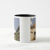 Kasteel van Bran uit de 13de eeuw (Draculas' Castl Mok (Midden)