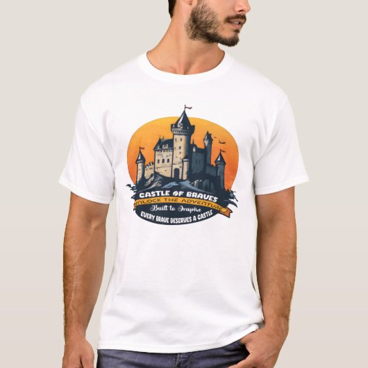 Kasteel van Braves: ontgrendel het avontuur T-shirt