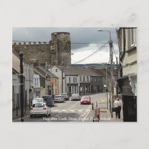Kasteel van Carlow zicht vanaf Castle Street, Carl Briefkaart