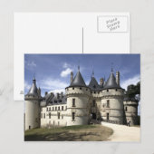 Kasteel van Chaumont-Sur-Loire. Briefkaart (Voorkant / Achterkant)