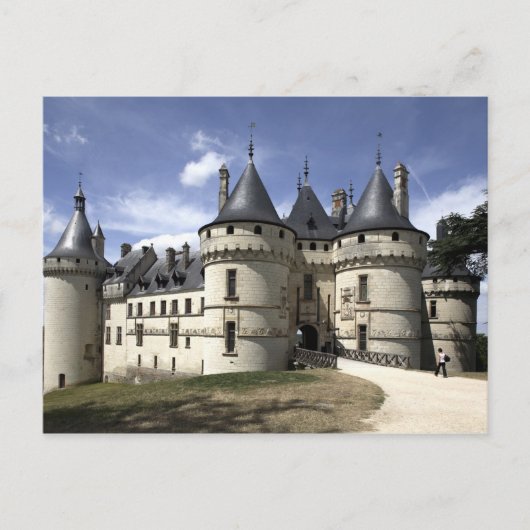 Kasteel van Chaumont-Sur-Loire. Briefkaart (Voorkant)