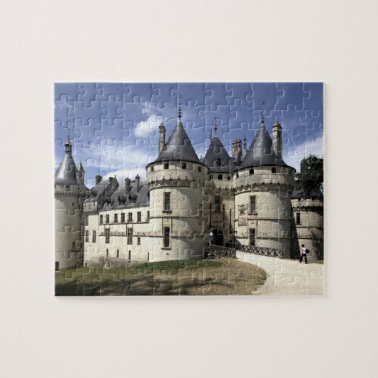Kasteel van Chaumont-Sur-Loire. Legpuzzel (Horizontaal)
