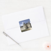 Kasteel van Chaumont-Sur-Loire. Vierkante Sticker (Envelop)