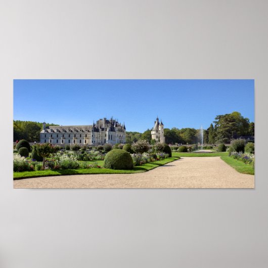 Kasteel van Chenonceau in de Loirevallei - Frankri Poster (Voorkant)