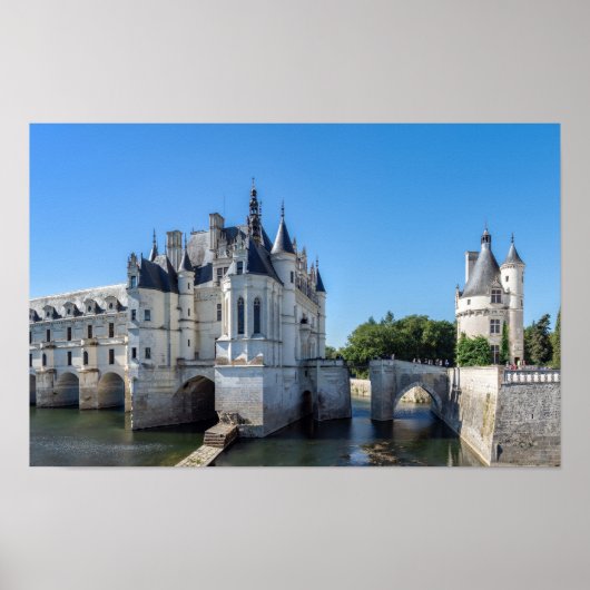 Kasteel van Chenonceau in de Loirevallei - Frankri Poster (Voorkant)