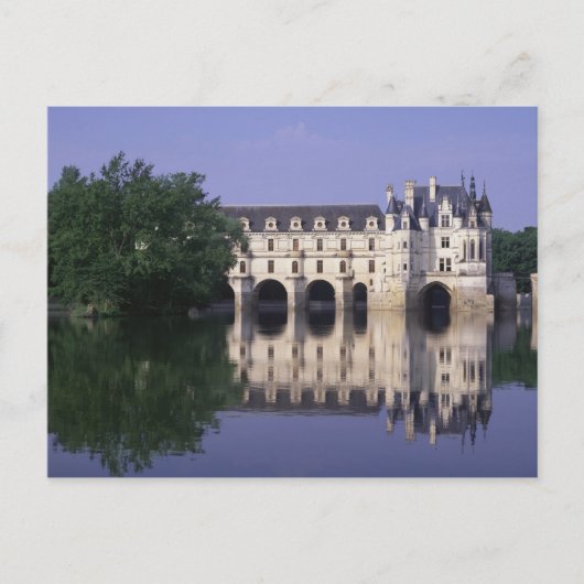 Kasteel van Chenonceau, Loire Vallei, Briefkaart (Voorkant)
