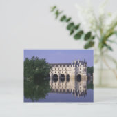 Kasteel van Chenonceau, Loire Vallei, Briefkaart (Staand voorkant)