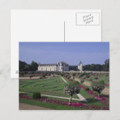 Kasteel van Chenonceau, Loire Vallei, Briefkaart (Voorkant / Achterkant)