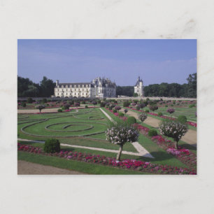 Kasteel van Chenonceau, Loire Vallei, Briefkaart