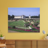 Kasteel van Chenonceau, Loire Vallei, Canvas Afdruk (Insitu (Woonkamer))