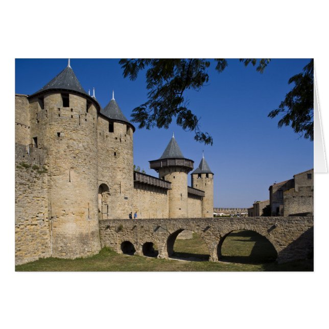 Kasteel van de Graven, Carcassonne, Aude, Languedo (Voorkant Horizontaal)