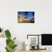 Kasteel van de Graven, Carcassonne, Aude, Languedo Poster (Thuiskantoor)
