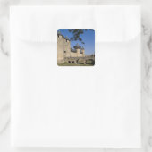 Kasteel van de Graven, Carcassonne, Aude, Languedo Vierkante Sticker (Tas)