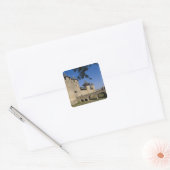 Kasteel van de Graven, Carcassonne, Aude, Languedo Vierkante Sticker (Envelop)