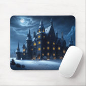 Kasteel van de Hollow Cold Night Muismat (Met muis)