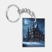 Kasteel van de Hollow Cold Night Sleutelhanger (Voorkant Links)