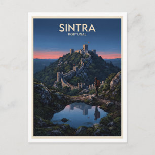 Kasteel van de Moren Sintra Portugal Briefkaart