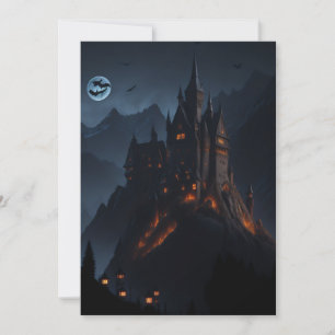 Kasteel van Dracula Feestdagenkaart
