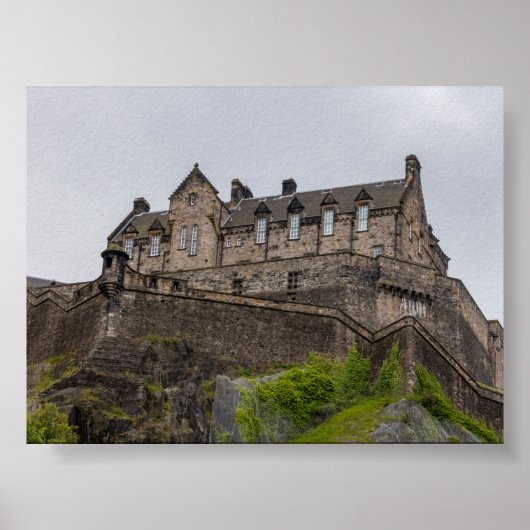Kasteel van Edinburgh Poster (Voorkant)