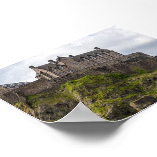 Kasteel van Edinburgh Poster (Hoek)