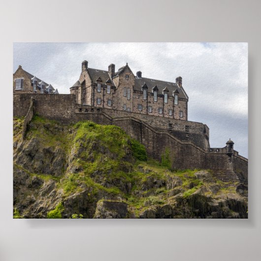 Kasteel van Edinburgh Poster (Voorkant)