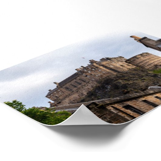 Kasteel van Edinburgh Poster (Hoek)