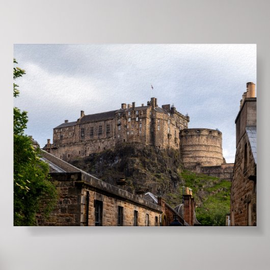 Kasteel van Edinburgh Poster (Voorkant)