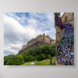Kasteel van Edinburgh Poster