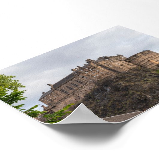 Kasteel van Edinburgh Poster (Hoek)