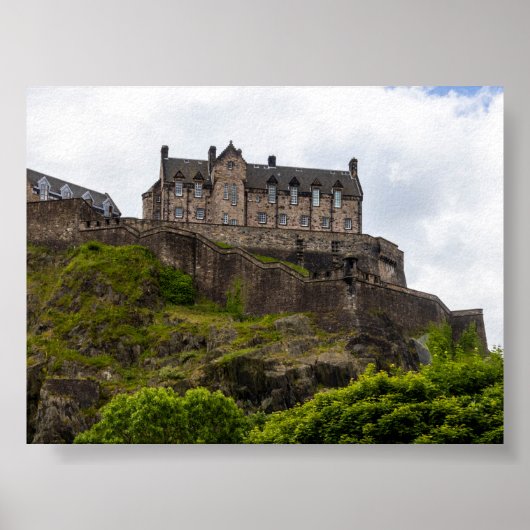 Kasteel van Edinburgh Poster (Voorkant)