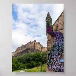 Kasteel van Edinburgh Poster