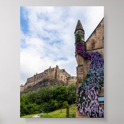 Kasteel van Edinburgh Poster (Voorkant)
