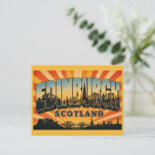 Kasteel van Edinburgh Schotland Briefkaart (Staand voorkant)