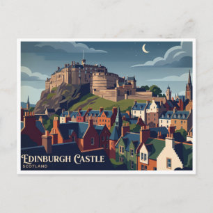 Kasteel van Edinburgh Schotland Briefkaart