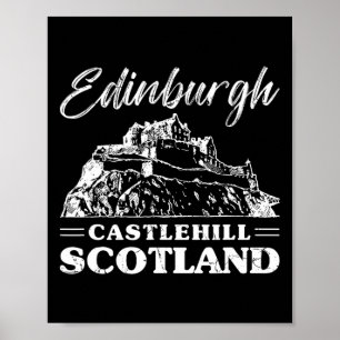 Kasteel van Edinburgh Schotland Schots Europa Vaka Poster