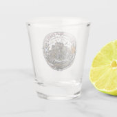 Kasteel van Edinburgh Schotland Shot Glas (Achterkant)