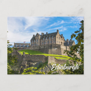 Kasteel van Edinburgh, Schotland, Verenigd Koninkr Briefkaart