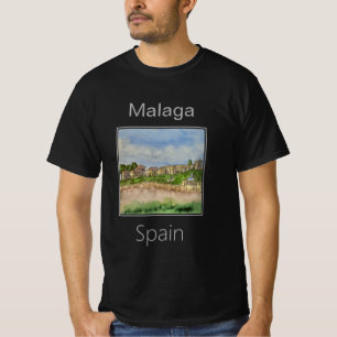 Kasteel van Gibralfaro, Malaga, Spanje T-shirt
