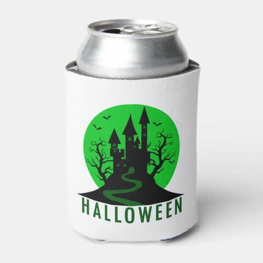 KASTEEL VAN HALLOWEEN BLIKJESKOELER (Blikje Voorkant)