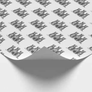  kasteel van Heraldic Emblem - wapenstilstand Cadeaupapier